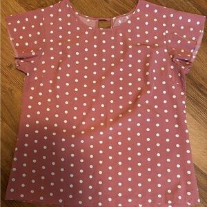 Women’s Size Medium Polka Dot Shirt
